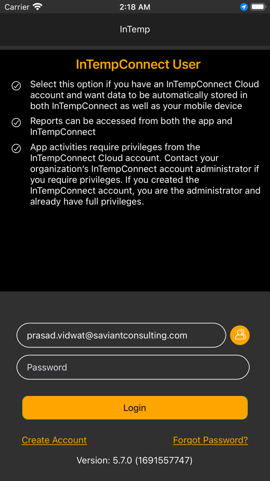 #1. InTemp (iOS) 由: Onset Computer Corporation