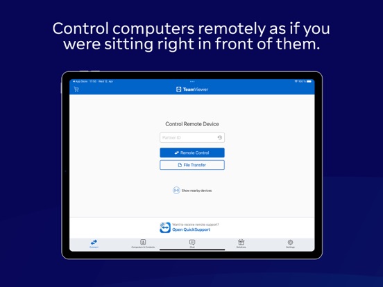 Screenshot #6 pour TeamViewer Remote Control