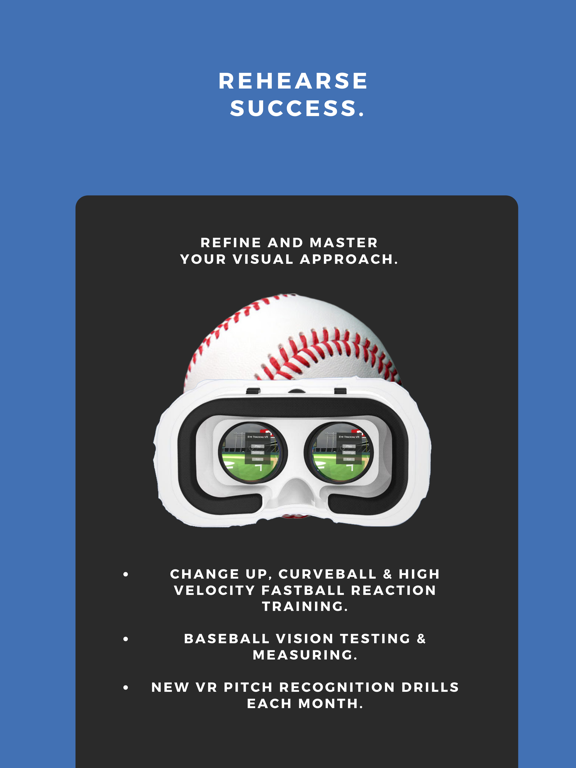 (VR) Applied Vision Baseball iPad screenshot 2 - Sports app