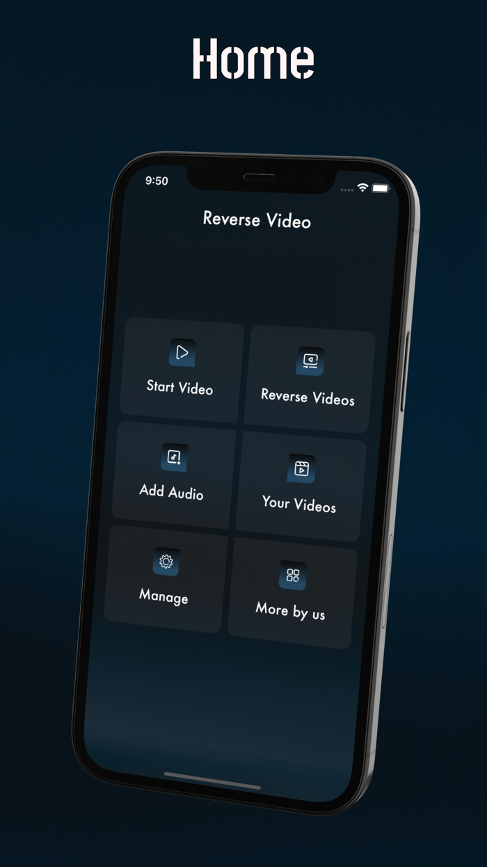 Reverse video editor and trimmer