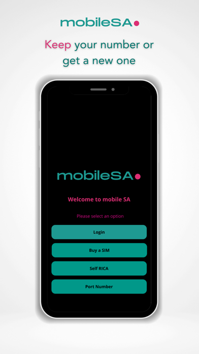 mobileSA Screenshot