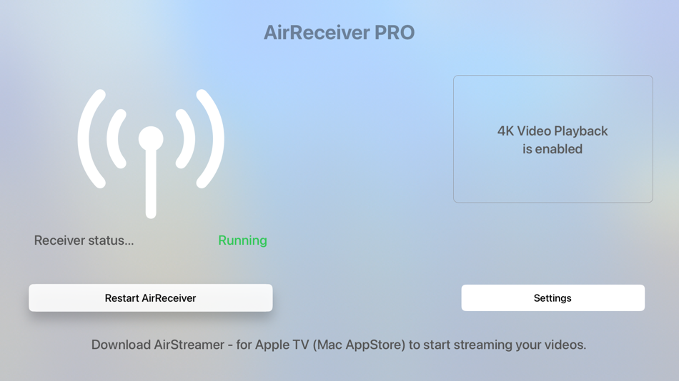 AirReceiver - for AirStreamer - 1.0 - (iOS)