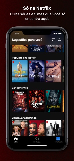 Não consigo entrar no app da Netflix… - Comunidade da Apple