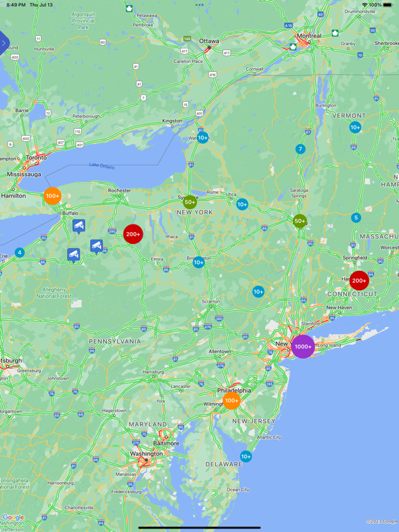 Live Traffic - New York