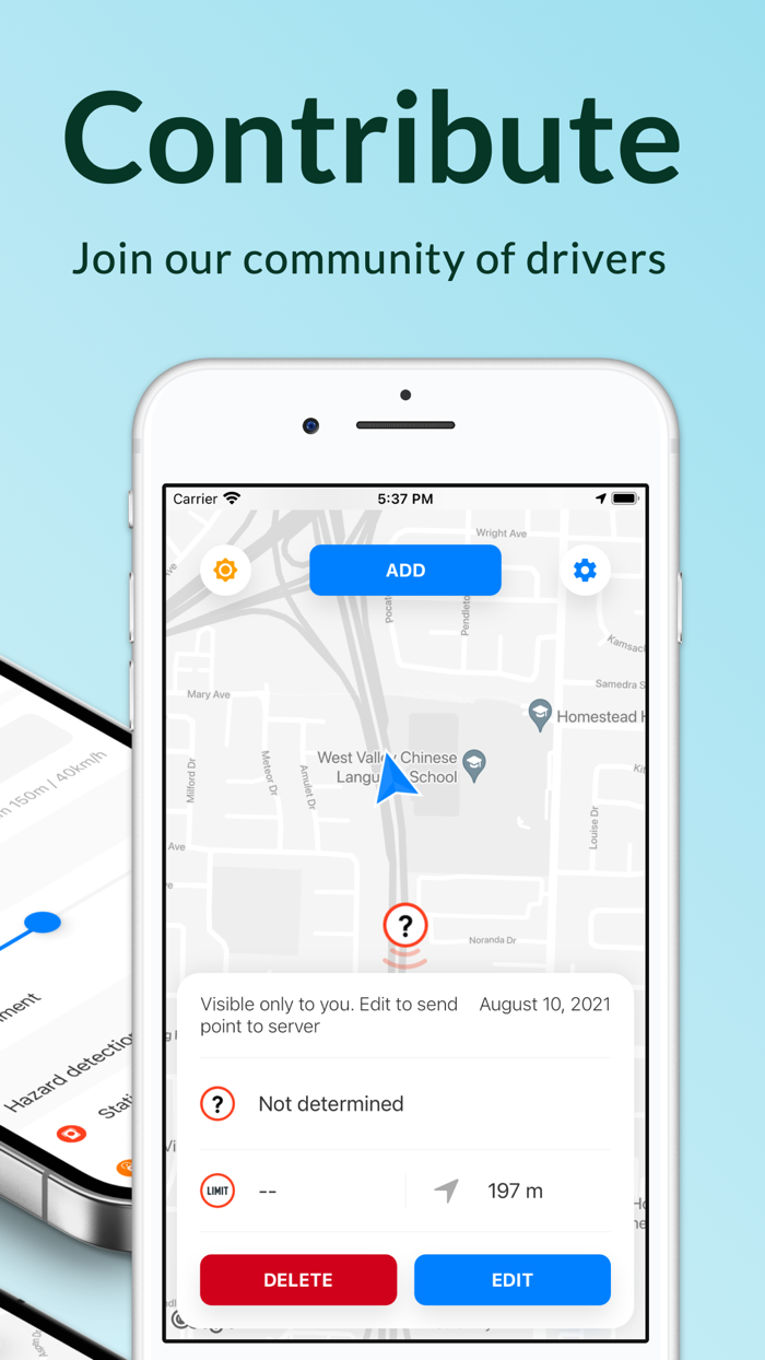 Speed Cameras Detector and GPS