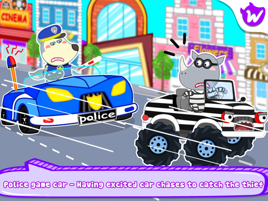 Wolfoo Police And Thief Game screenshot 4