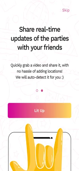 Game screenshot LitUp.Live the party finder hack