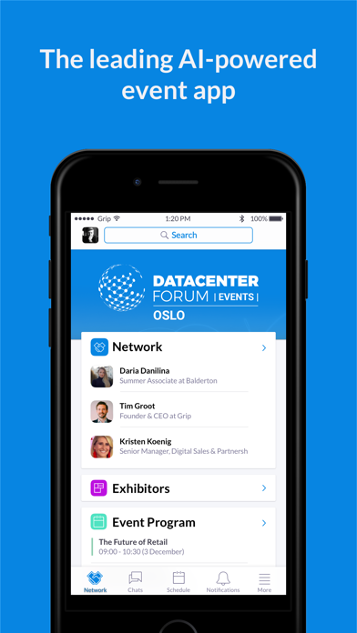 Datacenter Forum Events Screenshot