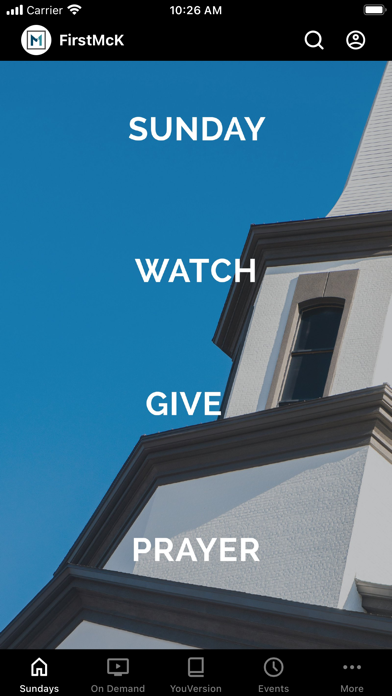 First McKinney Baptist Church Screenshot
