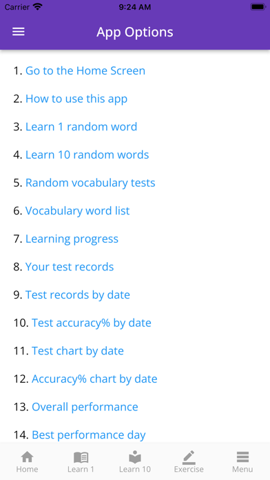GED Vocabulary & Practice Screenshot