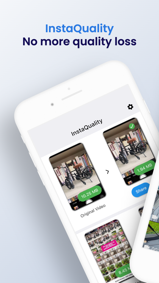 #1. InstaQuality - No quality loss (iOS) Podle: Derya Uysal