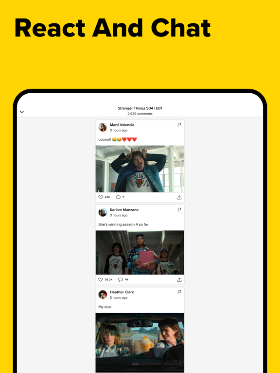 TV Time: Track Shows & Movies iPad screenshot 6 - Entertainment app
