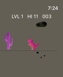 Cactus vs. Dino 3D - Jump screenshot #8 for Apple Watch