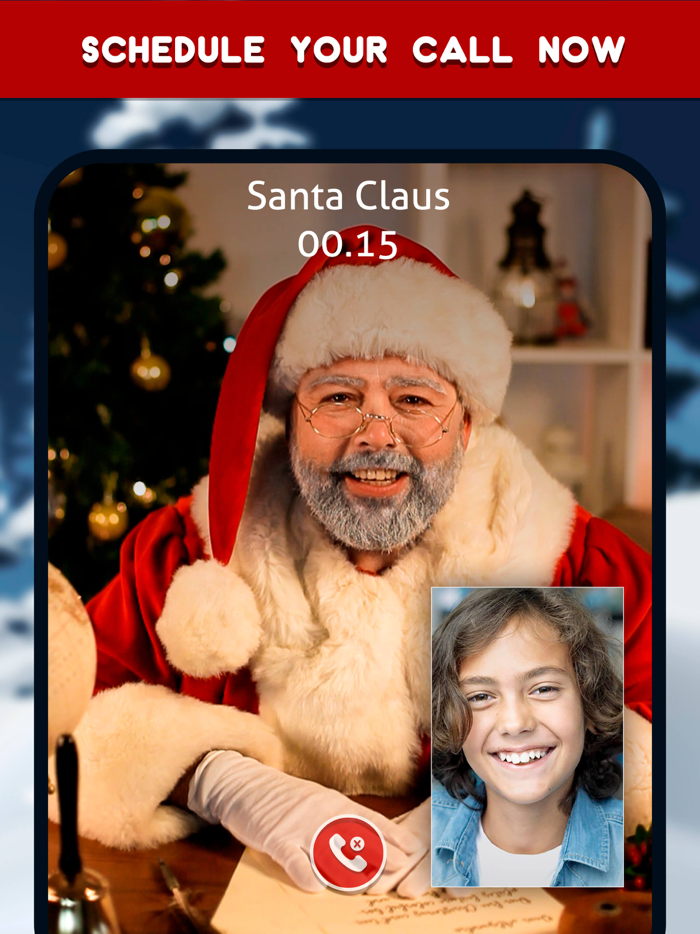 Christmas Santa Video Call