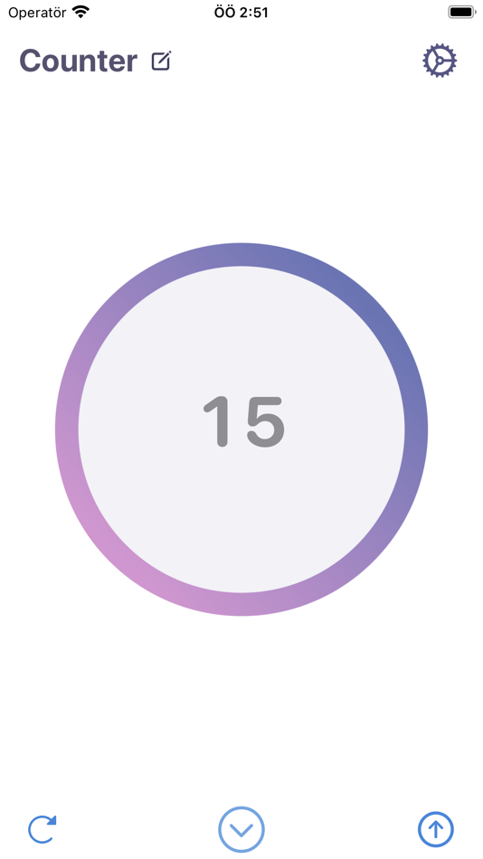#1. Reactive Tally Counter (iOS) 来自: Kaan Yildiz