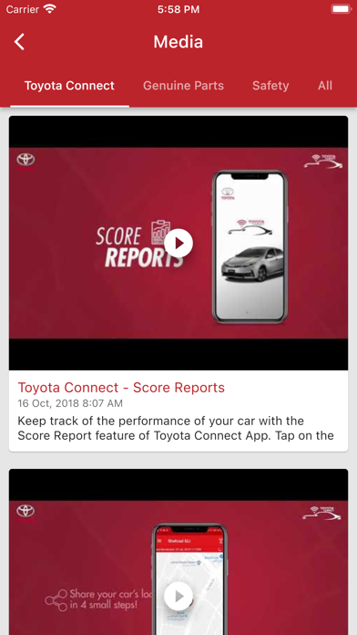 Toyota Connect Pakistan Screenshot
