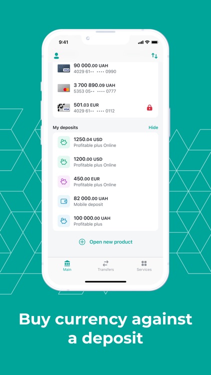 Pivdenny Online mobile bank screenshot-3