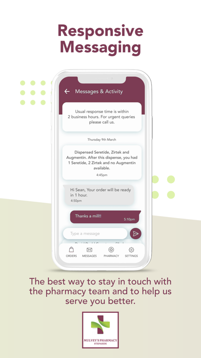 Mulveys Pharmacy Screenshot