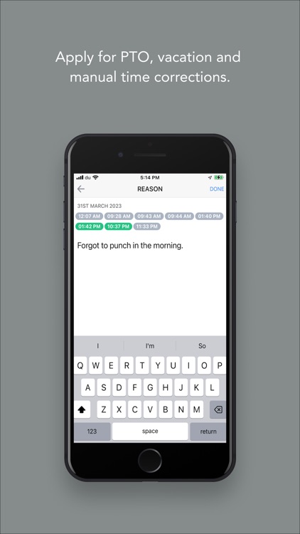 ClockIt - Time Clock App screenshot-4