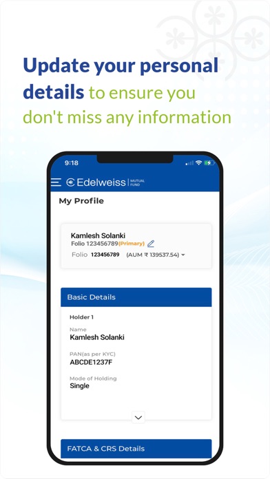eInvest Screenshot