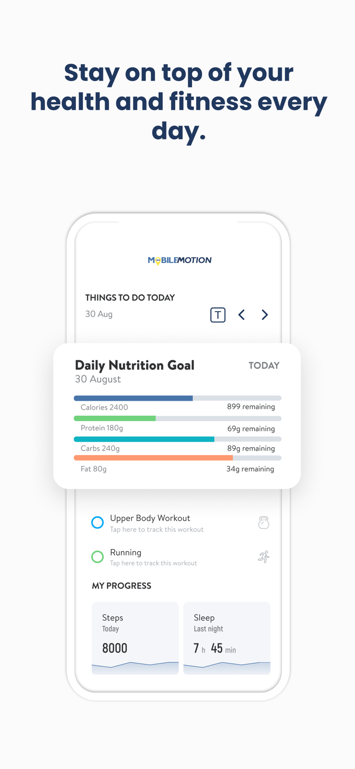 Mobile Motion Fitness