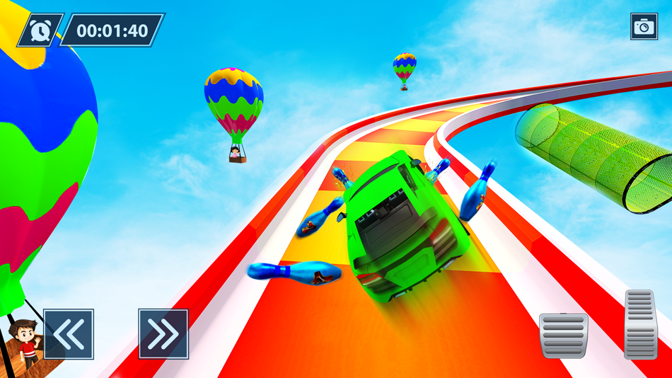 #5. Real Racing Car Stunts 3D (iOS) 由: Muhammad Ismail