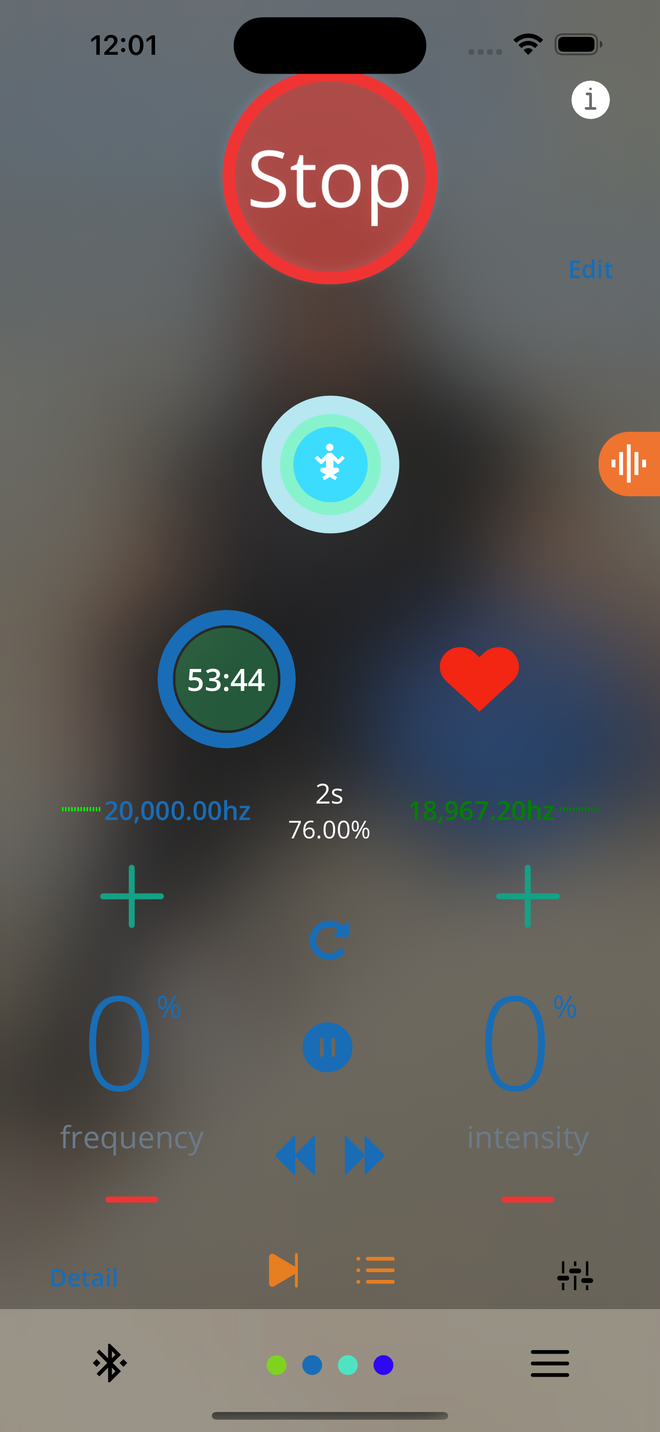 Biocurrent