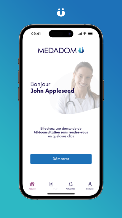 MEDADOM | Un médecin en visio screenshot 2