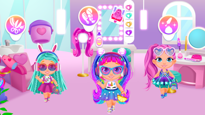 Hair Salon and Dress Up Girl Screenshot