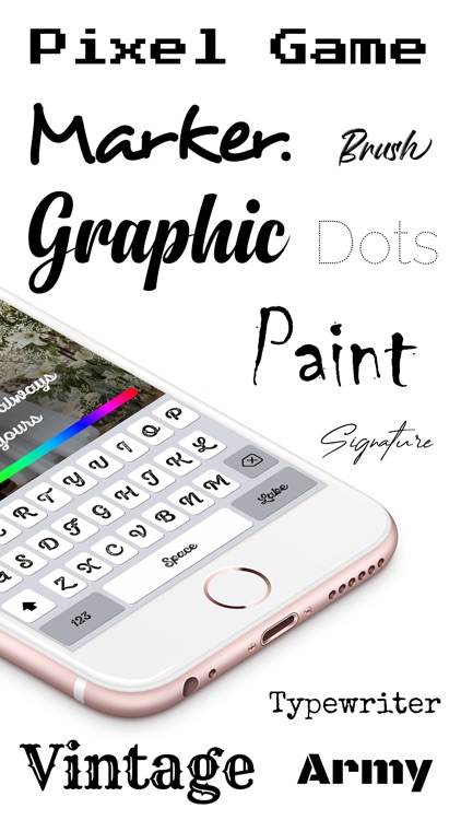 Fonts : Font Keyboard