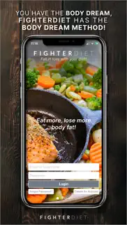 fighterdiet recipes iphone screenshot 1