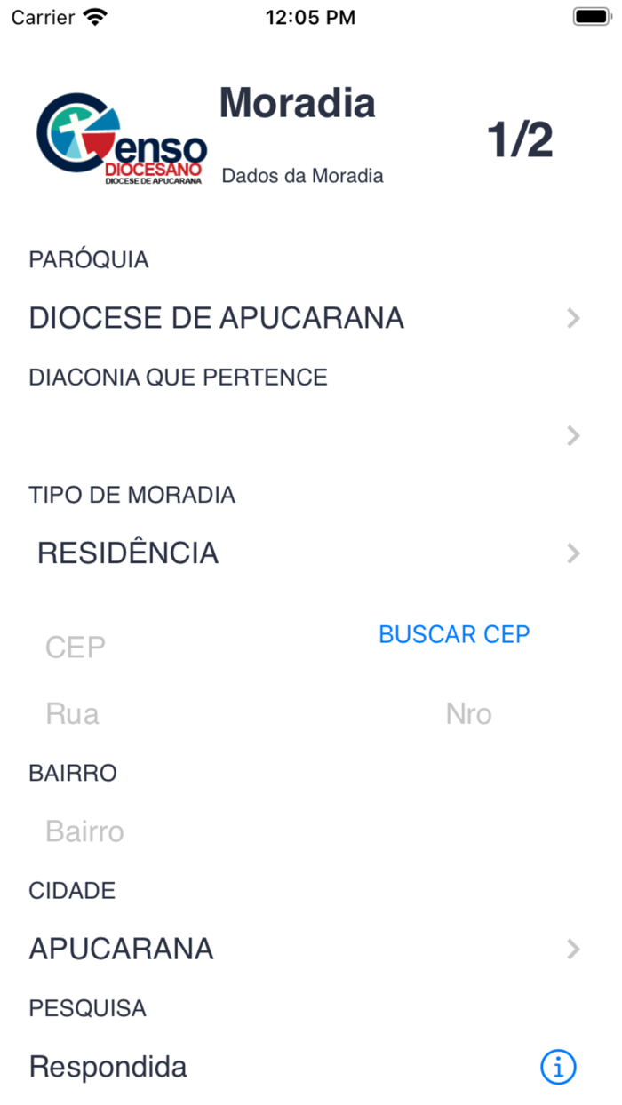 CensoDA  Diocese Apucarana