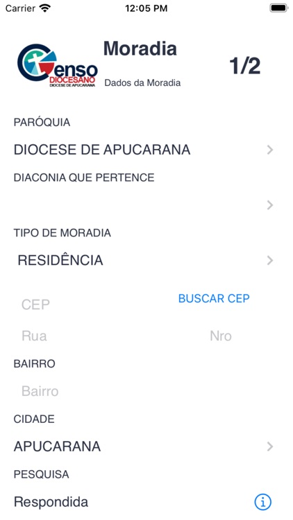 CensoDA  Diocese Apucarana