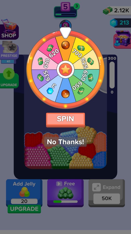 #7. Merge the Jelly (iOS) Podle: Rollic Games