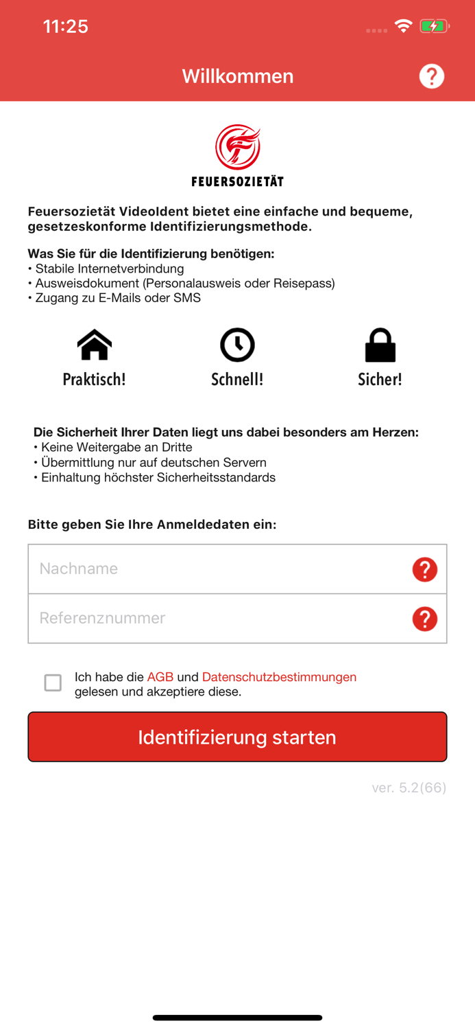 VideoIdent Feuersozietät