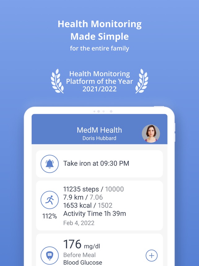 MedM Weight - body weight recording and monitoring app for