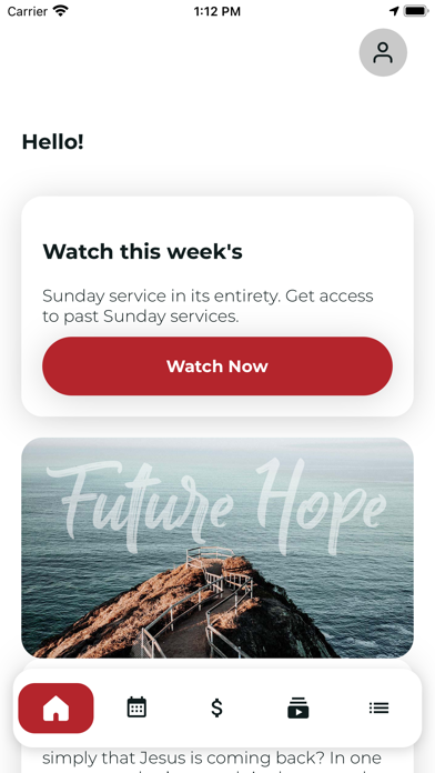 Red Mountain Community Church Screenshot