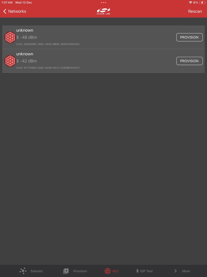 Bluetooth mesh by Silicon Labs