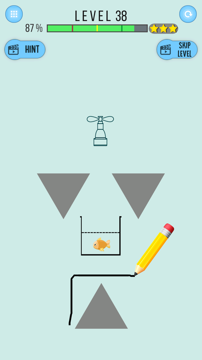 Rescue the Fish - Puzzle Game