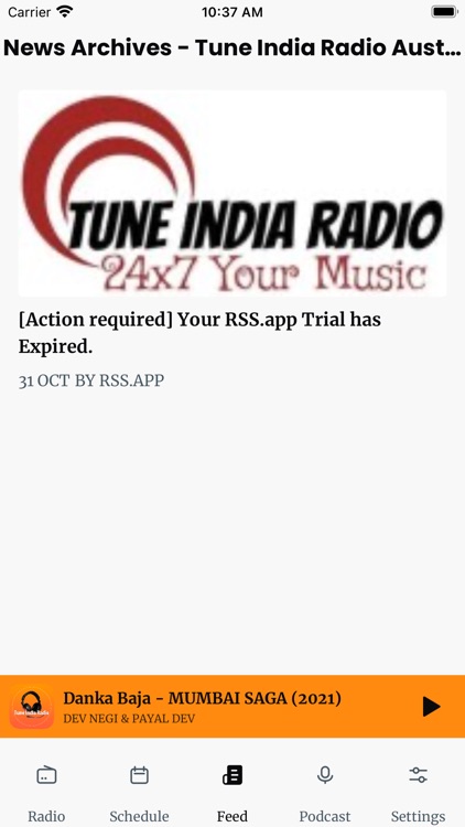 Tune India Radio: Hindi Radio screenshot-3