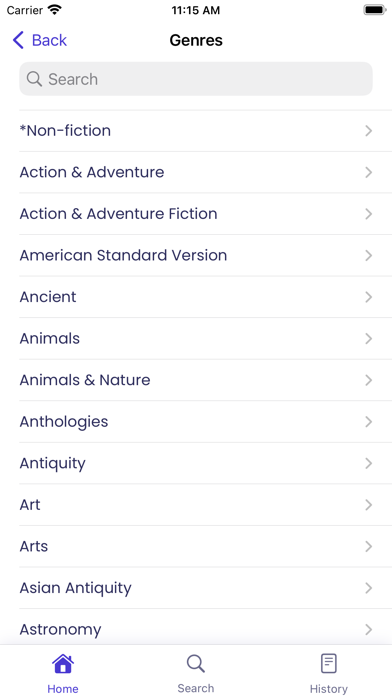 Audiobooks: Audio books player Screenshot