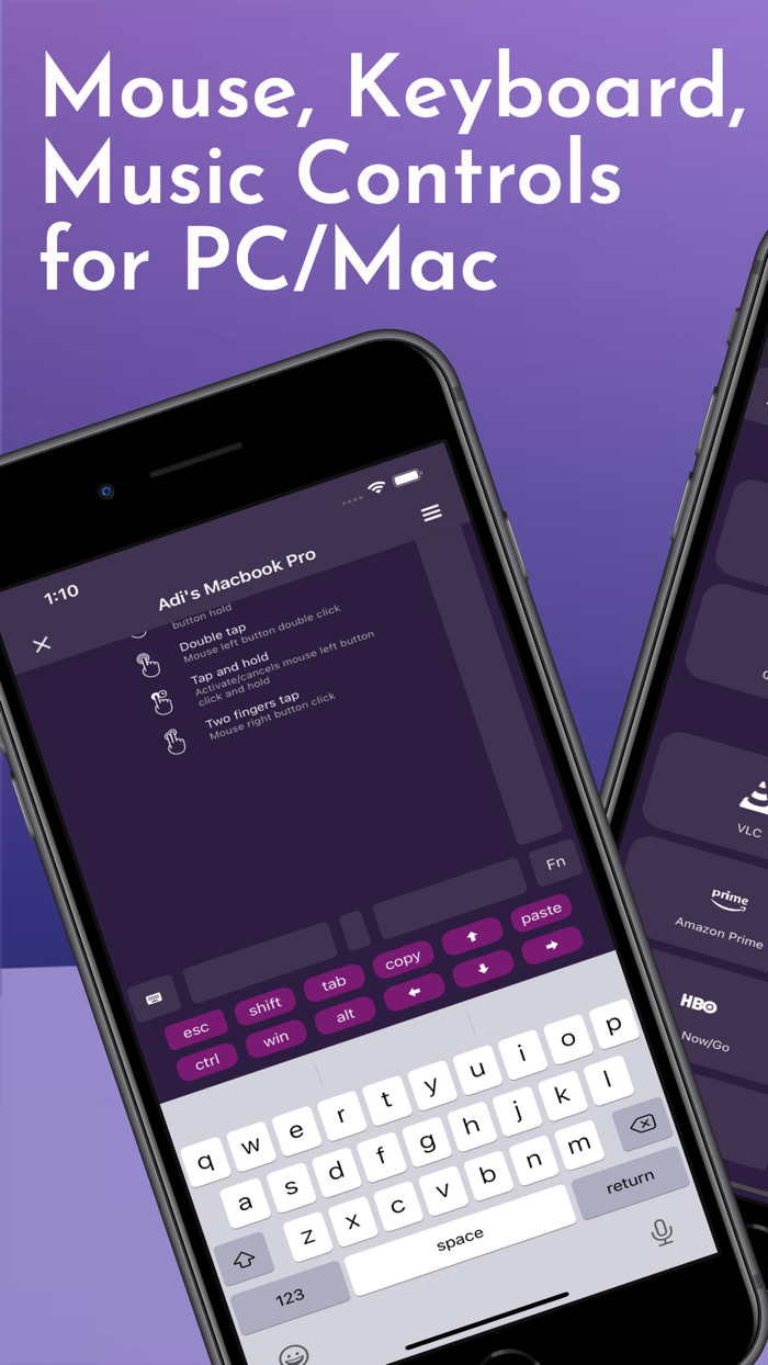 Remote App - Mouse Keyboard