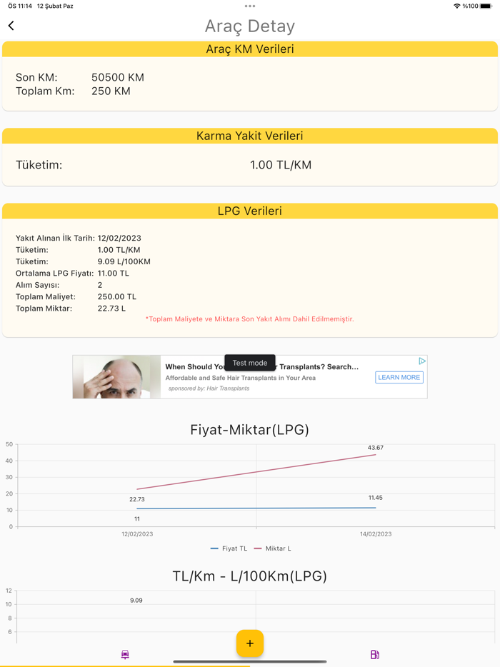 Yakıt Takip Uygulaması