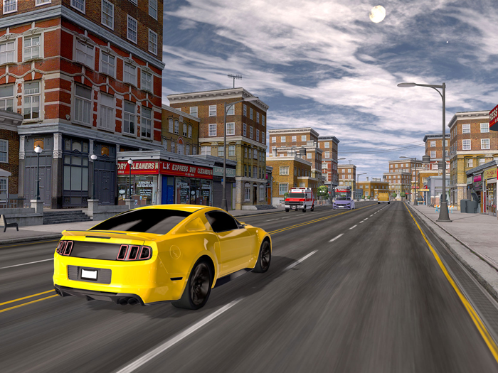 MAD Max Racer Car Racing Game