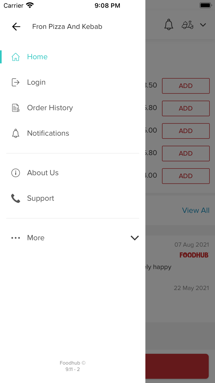 Fron Pizza And Kebab