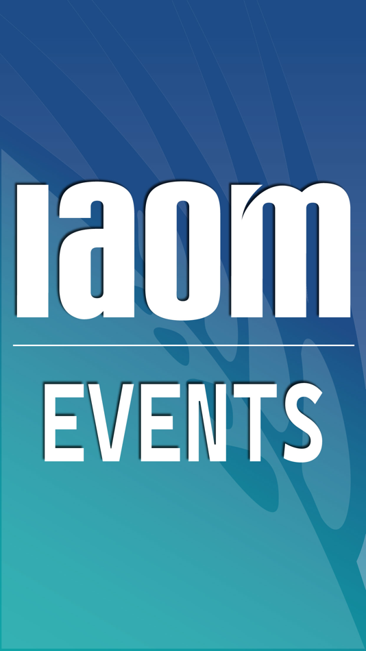 IAOM Events - 1.0 - (iOS)