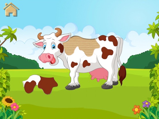 Puzzles for Kids・Funny Animals iPad screenshot 4 - Games app