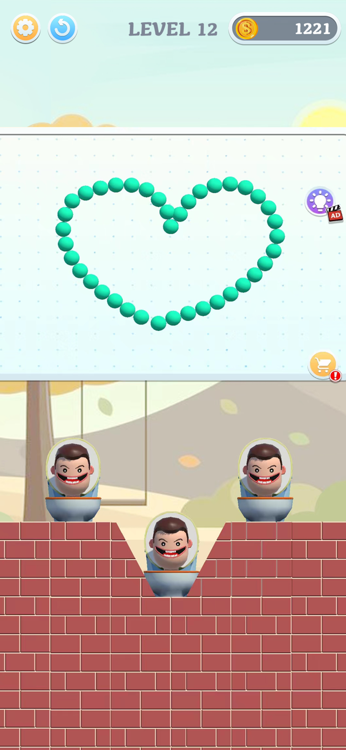 Toilet Monster：Knock down