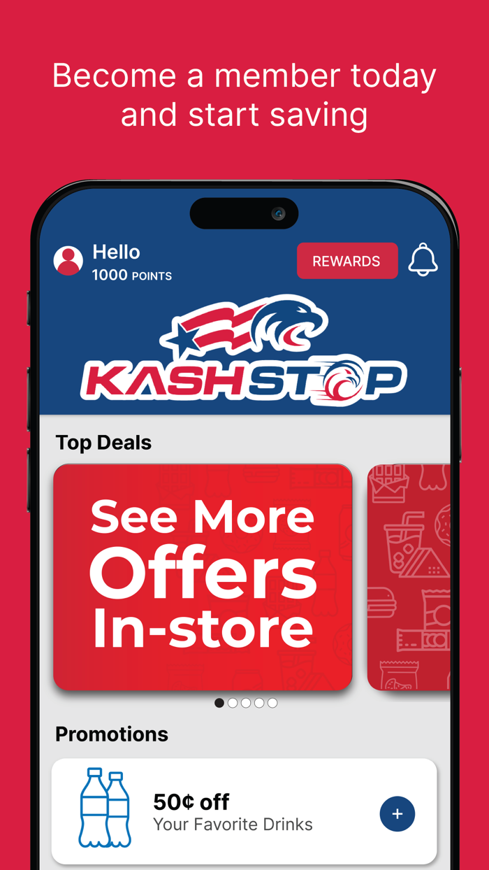 Kash Stop Rewards