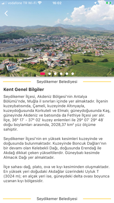 Seydikemer Belediyesi Screenshot